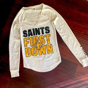 New Orleans Saints Long Sleeve Top